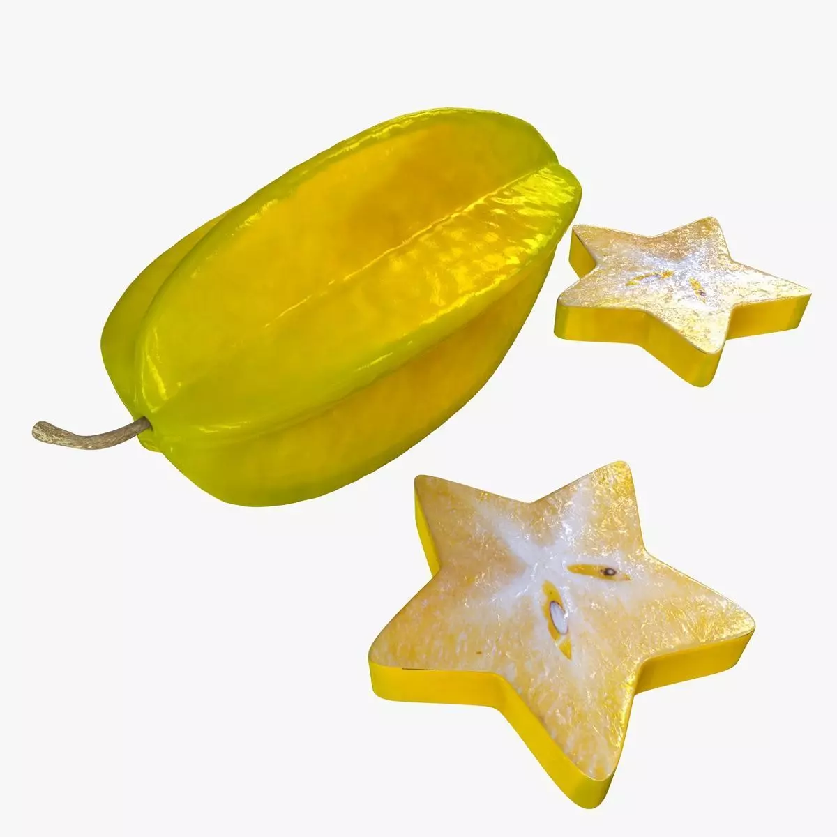 Mega Fruits 3D Model Collection Low-poly 3D model_26