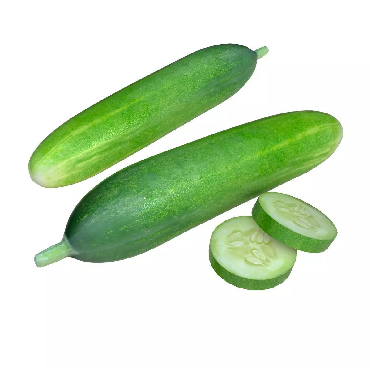 Mega Fruits 3D Model Collection Low-poly 3D model_46