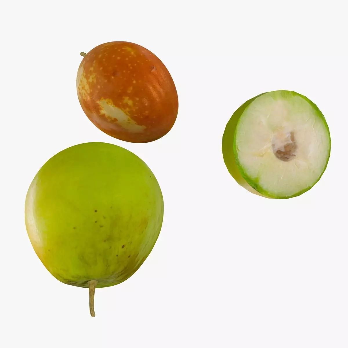 Mega Fruits 3D Model Collection Low-poly 3D model_58