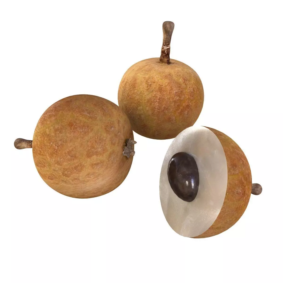 Mega Fruits 3D Model Collection Low-poly 3D model_60