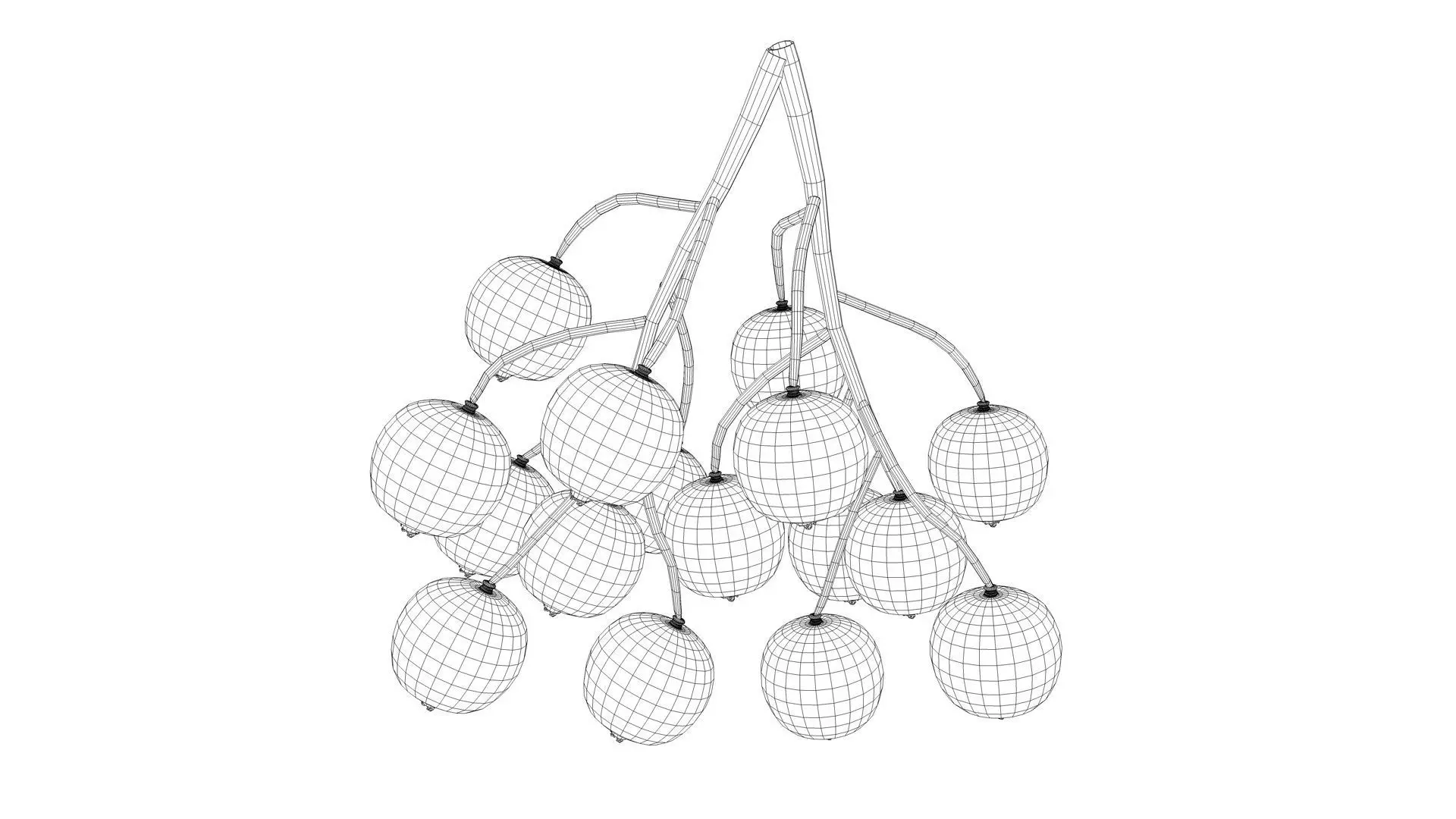 Mega Fruits 3D Model Collection Low-poly 3D model_84