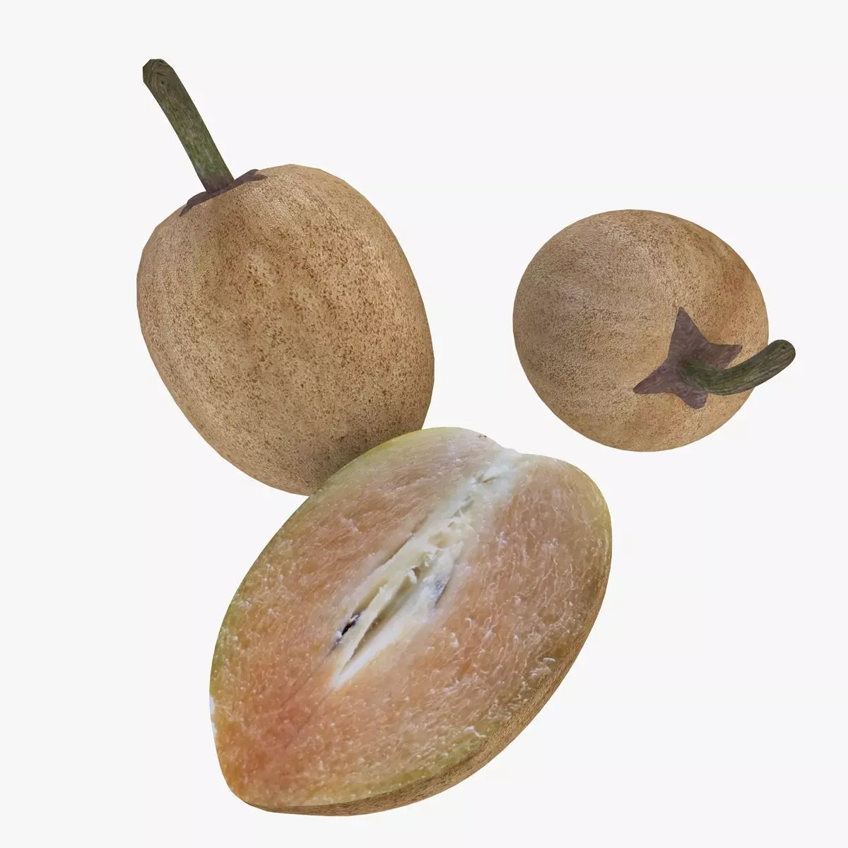 Mega Fruits 3D Model Collection Low-poly 3D model_73