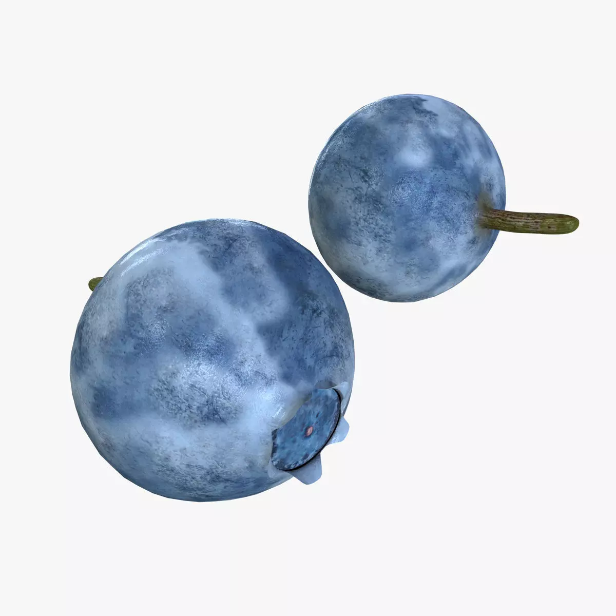 Mega Fruits 3D Model Collection Low-poly 3D model_32