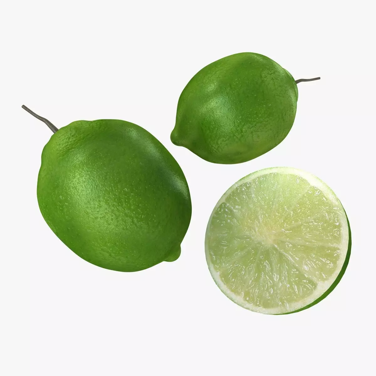 Mega Fruits 3D Model Collection Low-poly 3D model_12