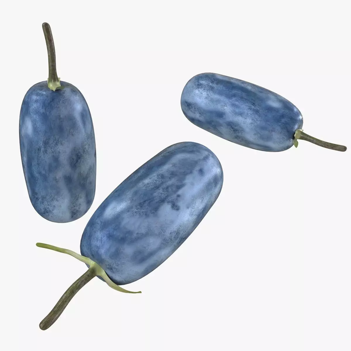 Mega Fruits 3D Model Collection Low-poly 3D model_7