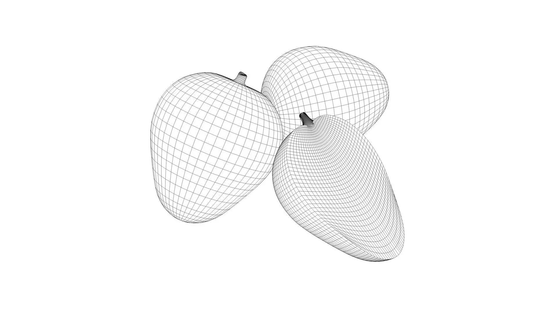 Mega Fruits 3D Model Collection Low-poly 3D model_85