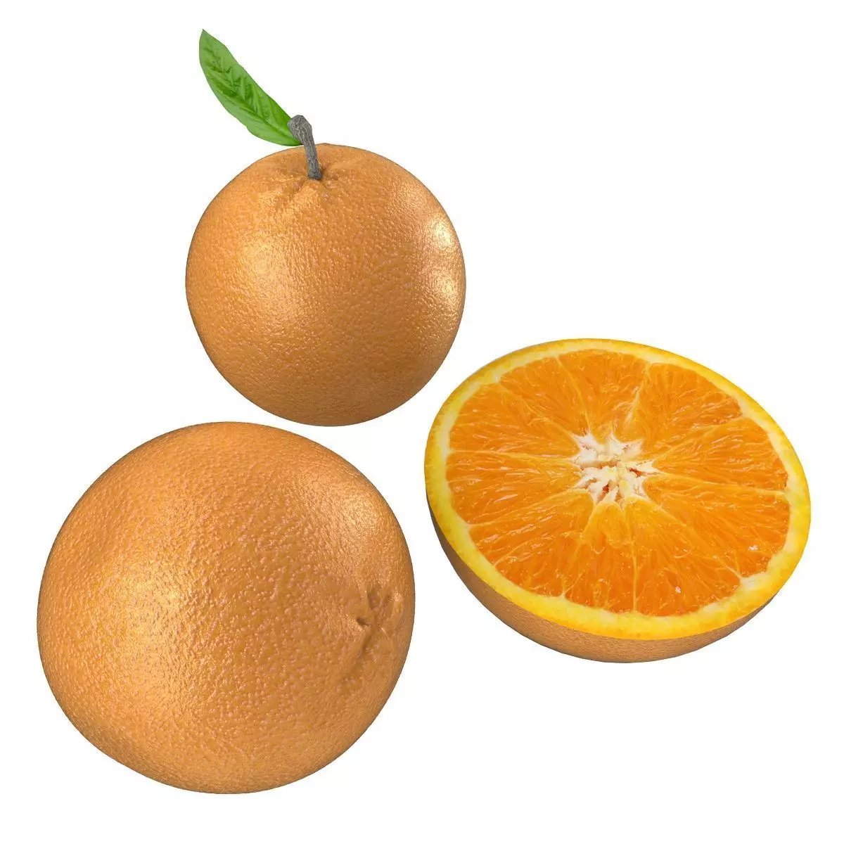 Mega Fruits 3D Model Collection Low-poly 3D model_17