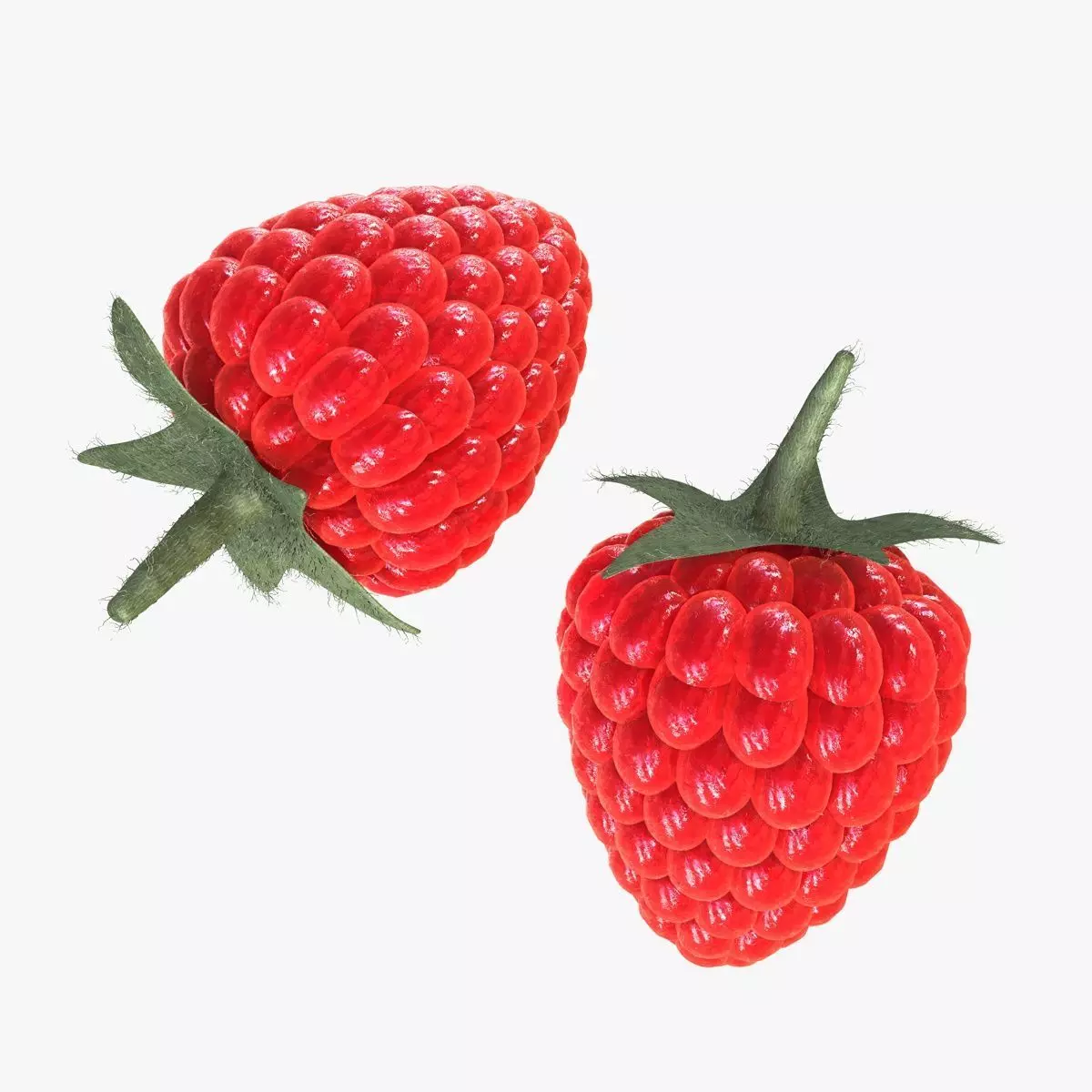 Mega Fruits 3D Model Collection Low-poly 3D model_24