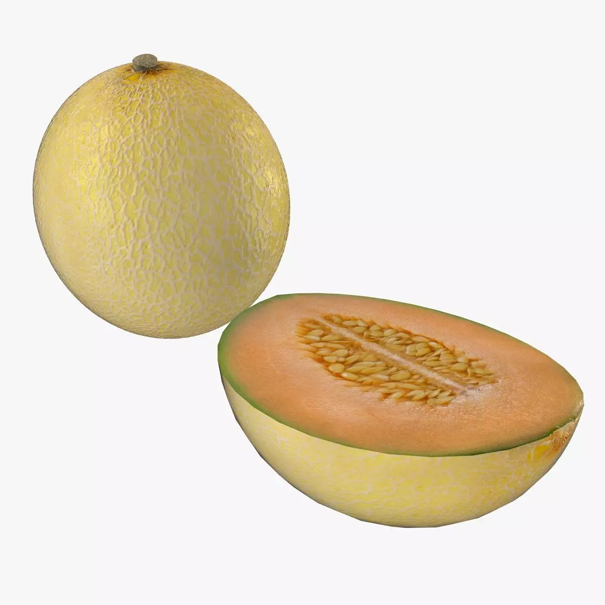 Mega Fruits 3D Model Collection Low-poly 3D model_14