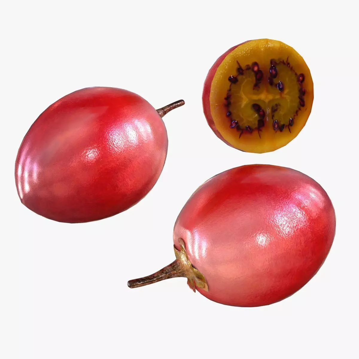 Mega Fruits 3D Model Collection Low-poly 3D model_77