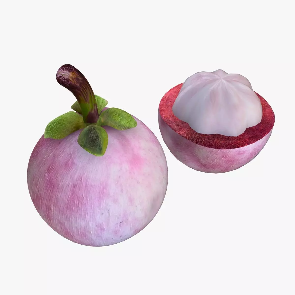 Mega Fruits 3D Model Collection Low-poly 3D model_64