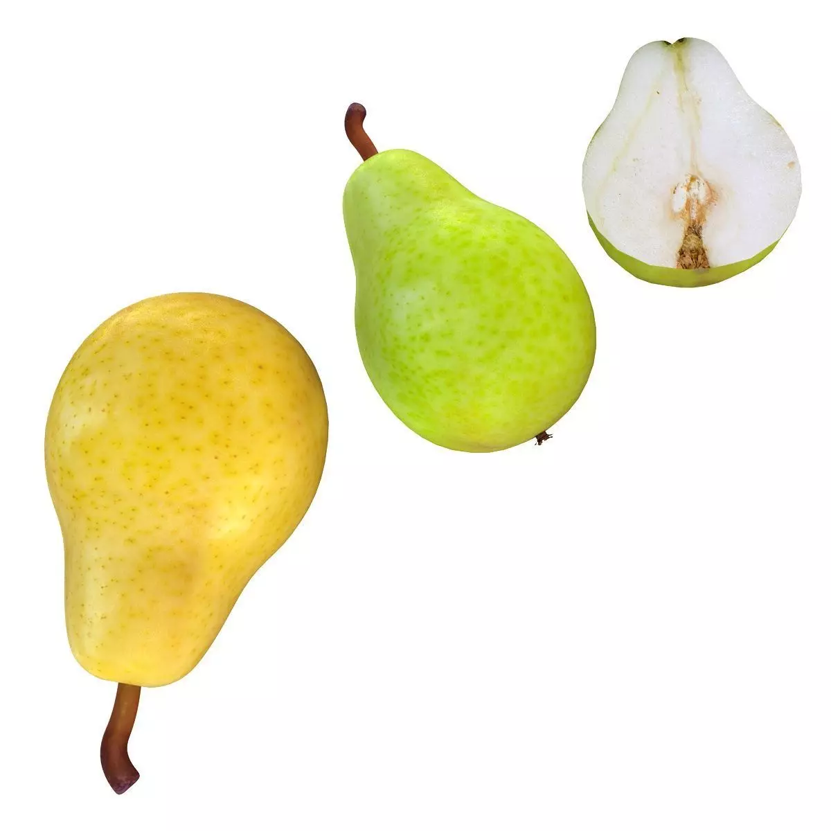 Mega Fruits 3D Model Collection Low-poly 3D model_68