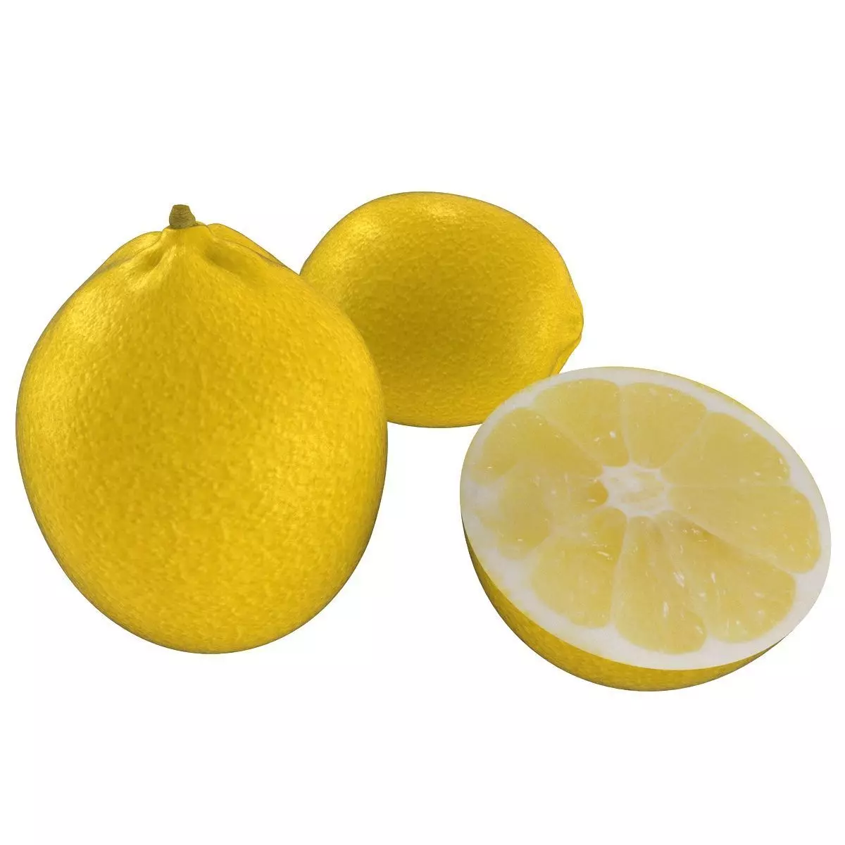 Mega Fruits 3D Model Collection Low-poly 3D model_11