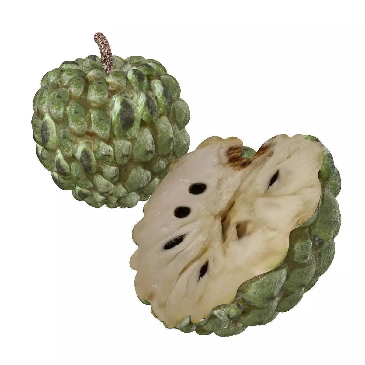 Mega Fruits 3D Model Collection Low-poly 3D model_76