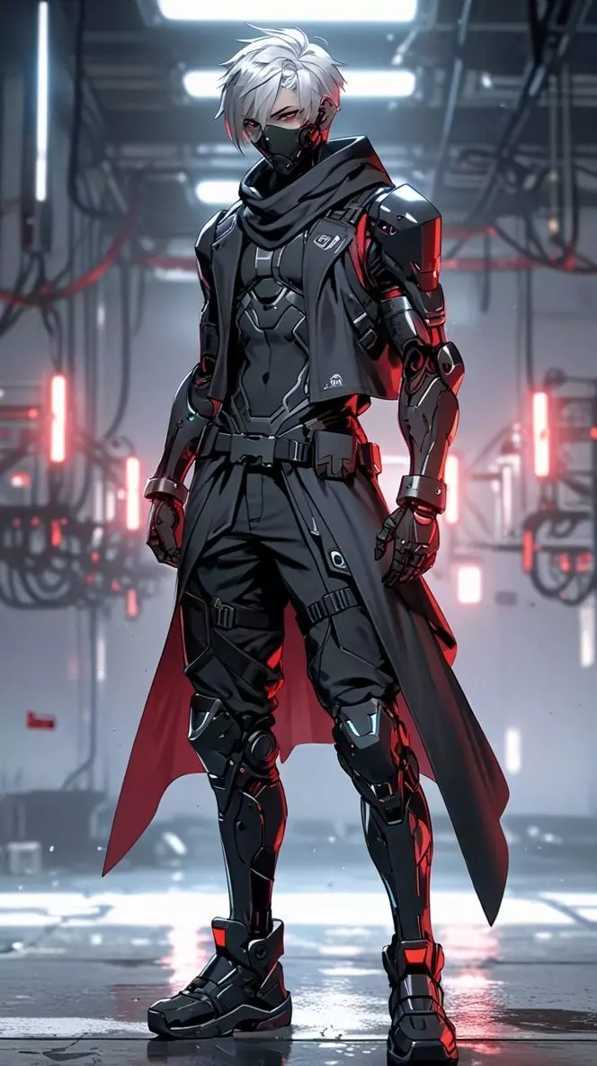 Super Hero Low-poly 3D model_0