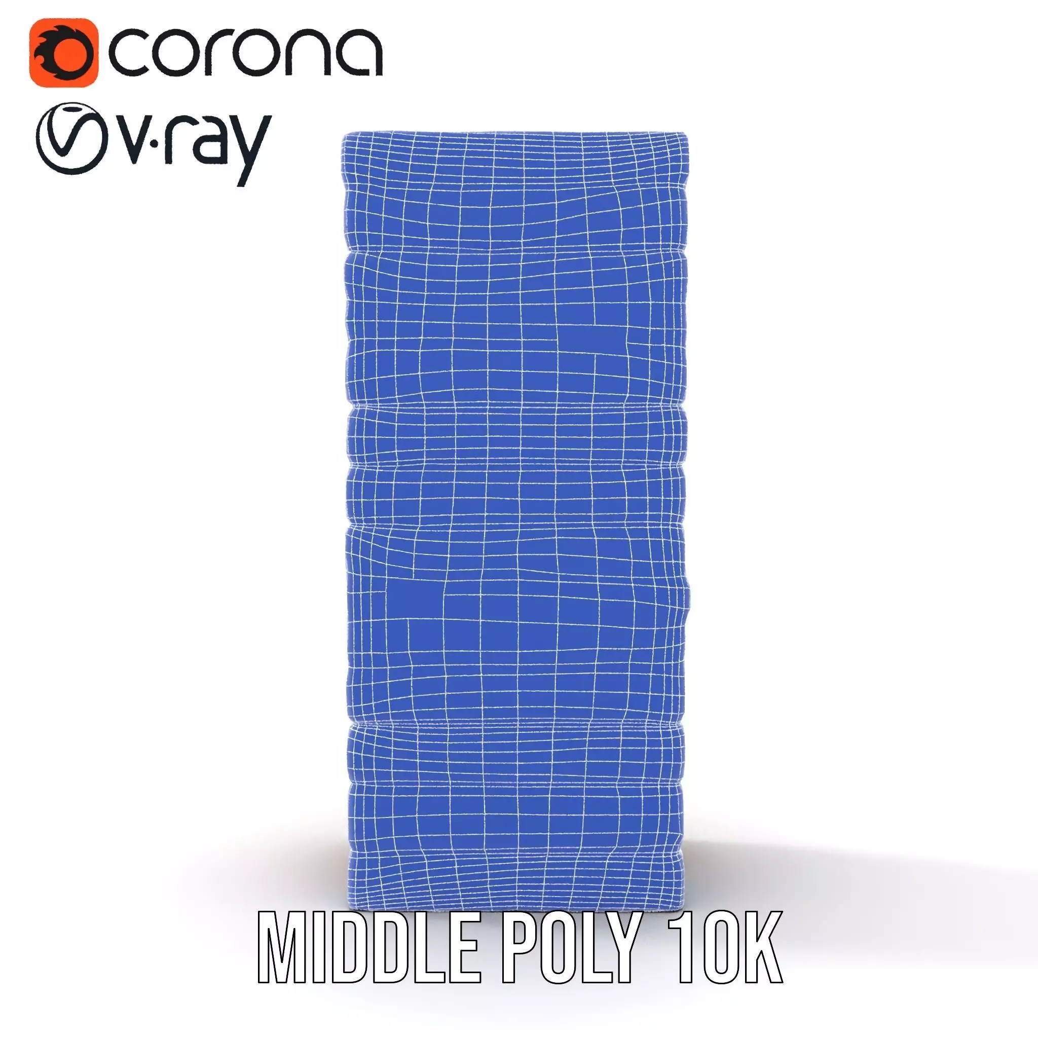 Red Brick Wall model pack Low-poly 3D model_19