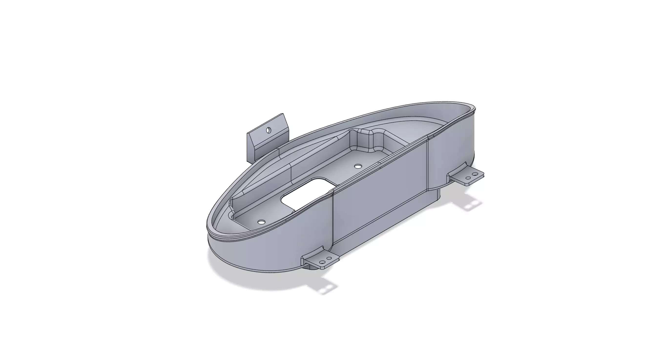 Haltech iC-7 Display Subaru Dash Mount 3D print model_8
