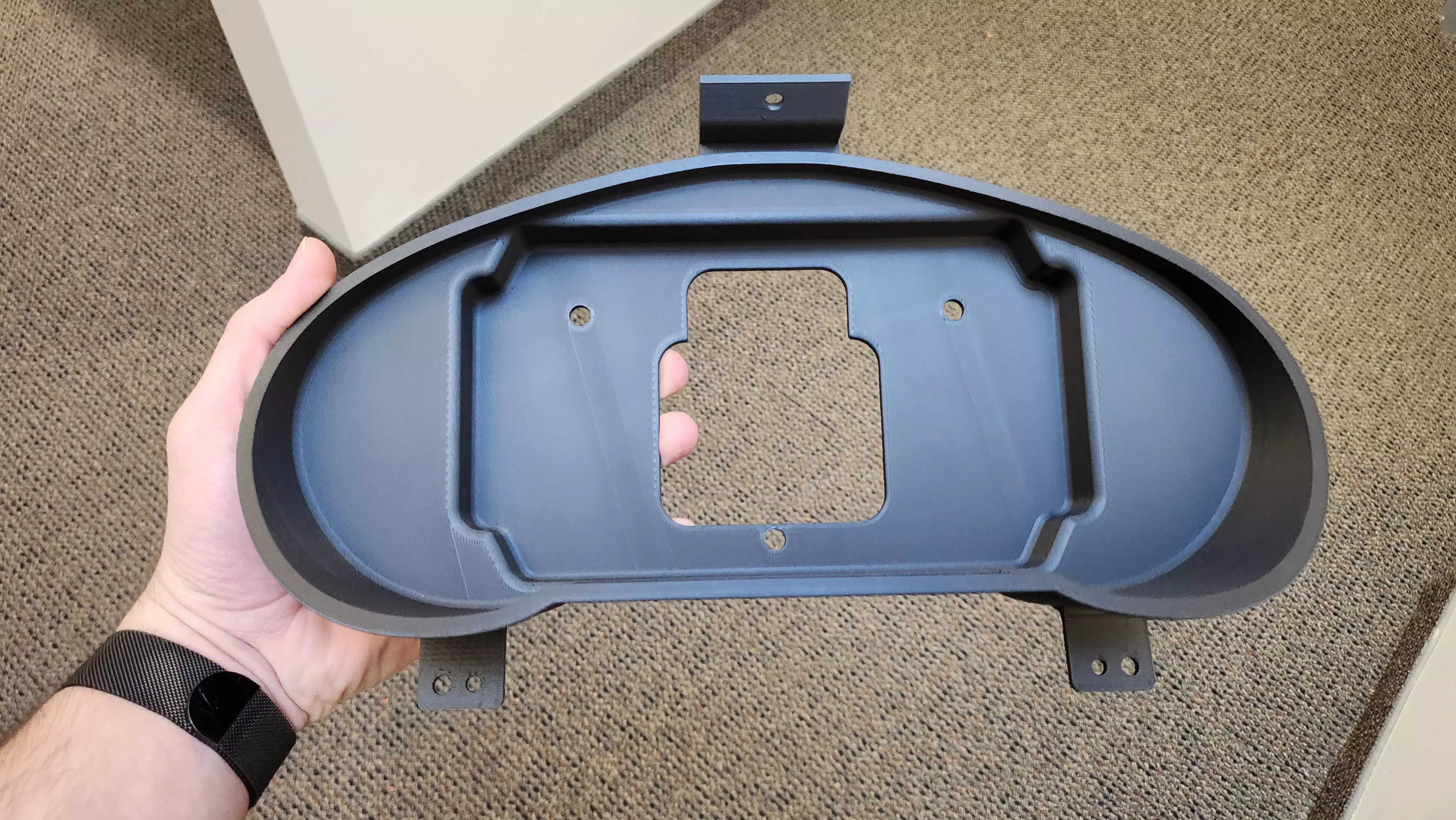 Haltech iC-7 Display Subaru Dash Mount 3D print model_0