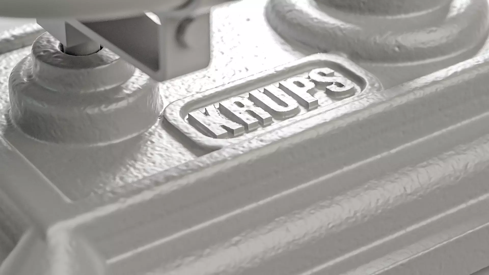 Vintage Weighing Scale with Weights 3D model_21