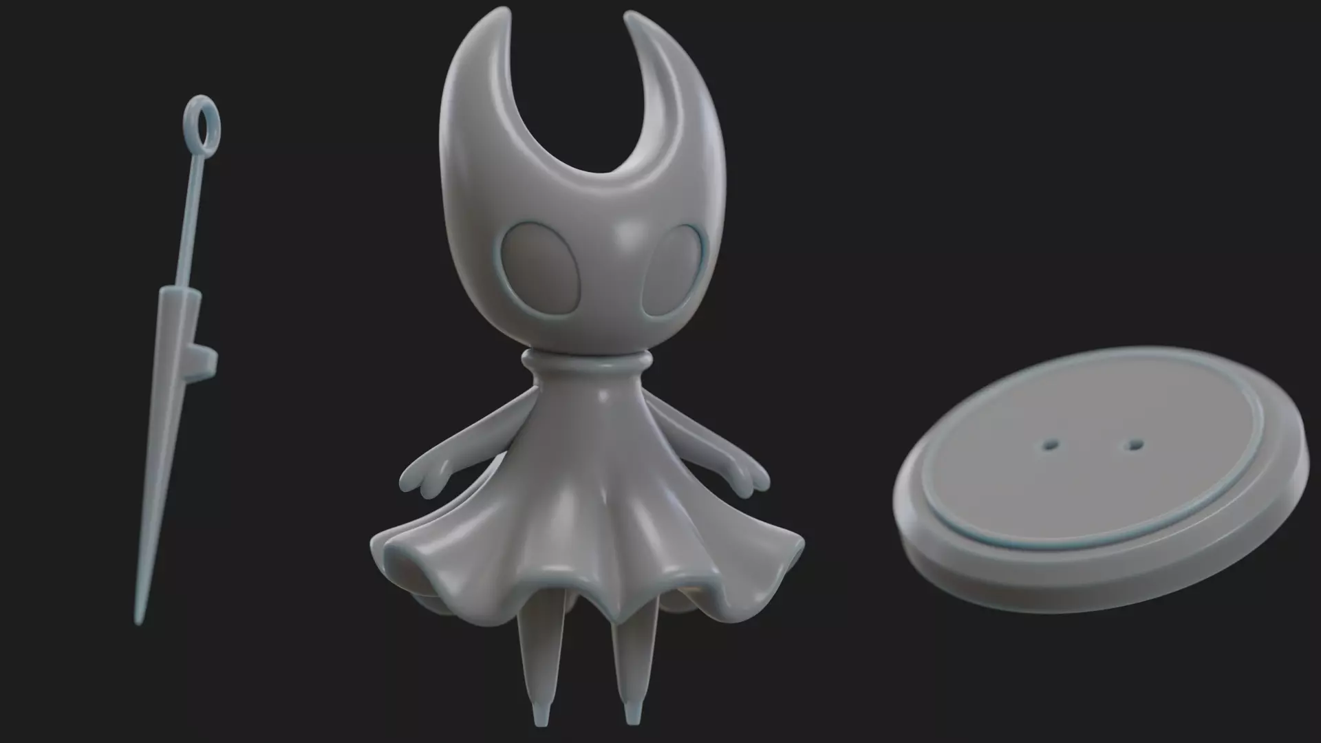 Hollow Knight Silksong 3D print model_2