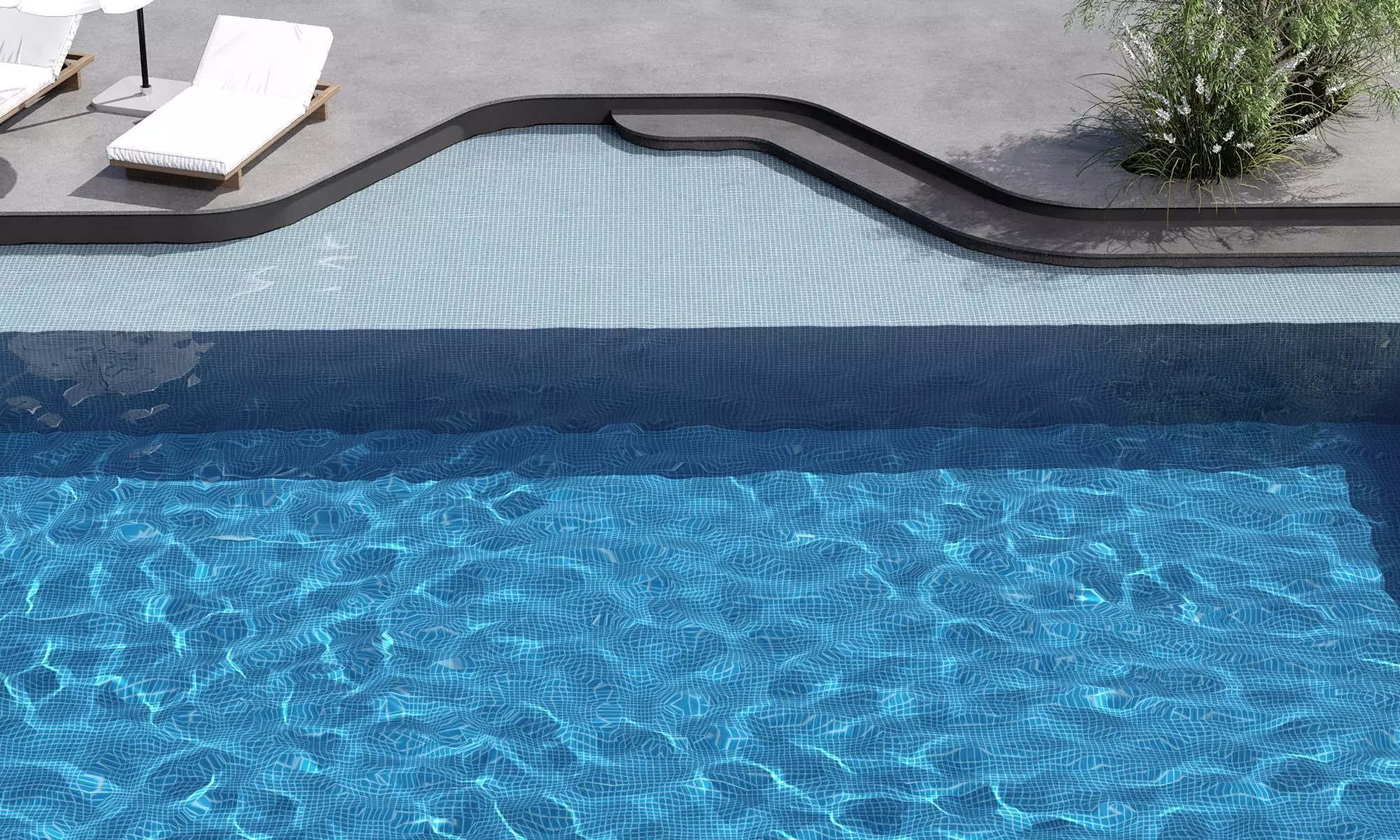 SWIMMING POOL NO115 A 3D model_3