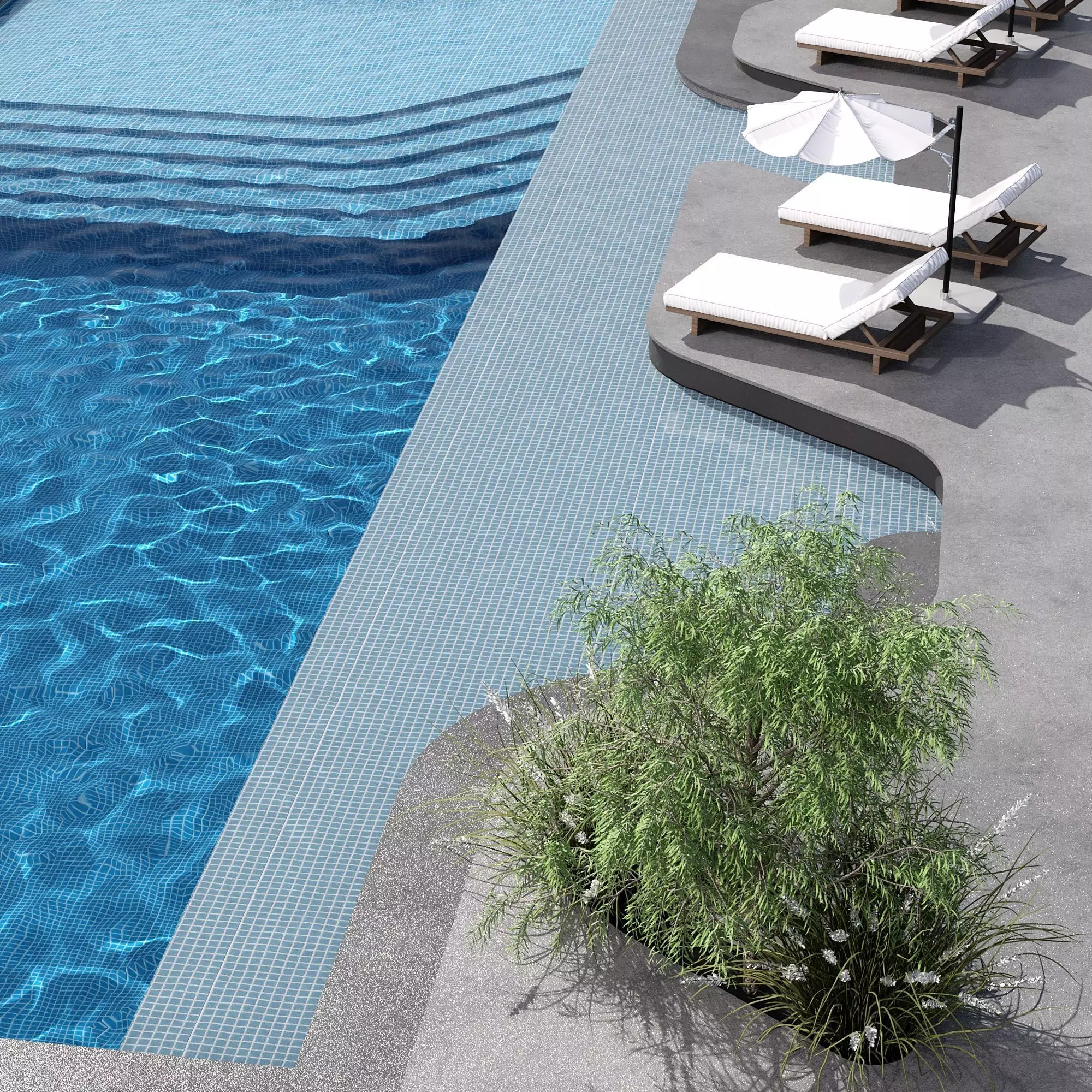 SWIMMING POOL NO115 A 3D model_6