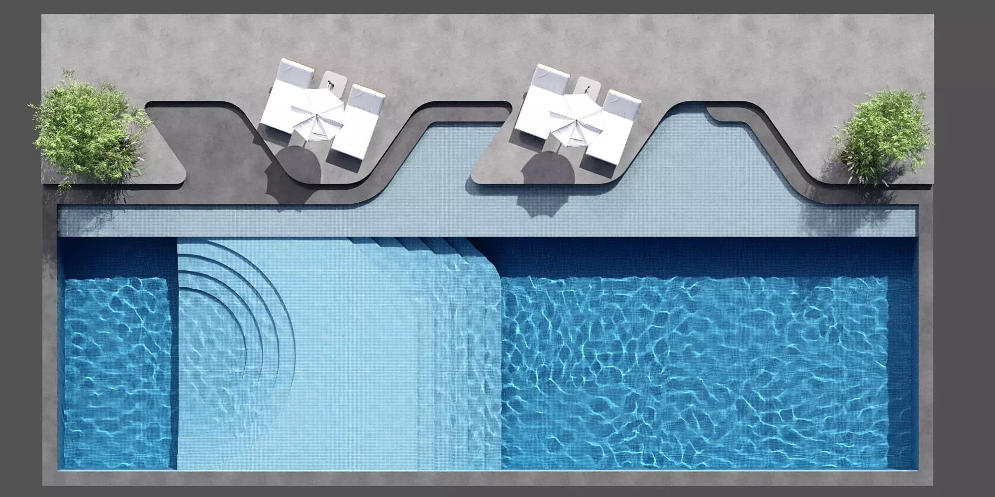 SWIMMING POOL NO115 A 3D model_2