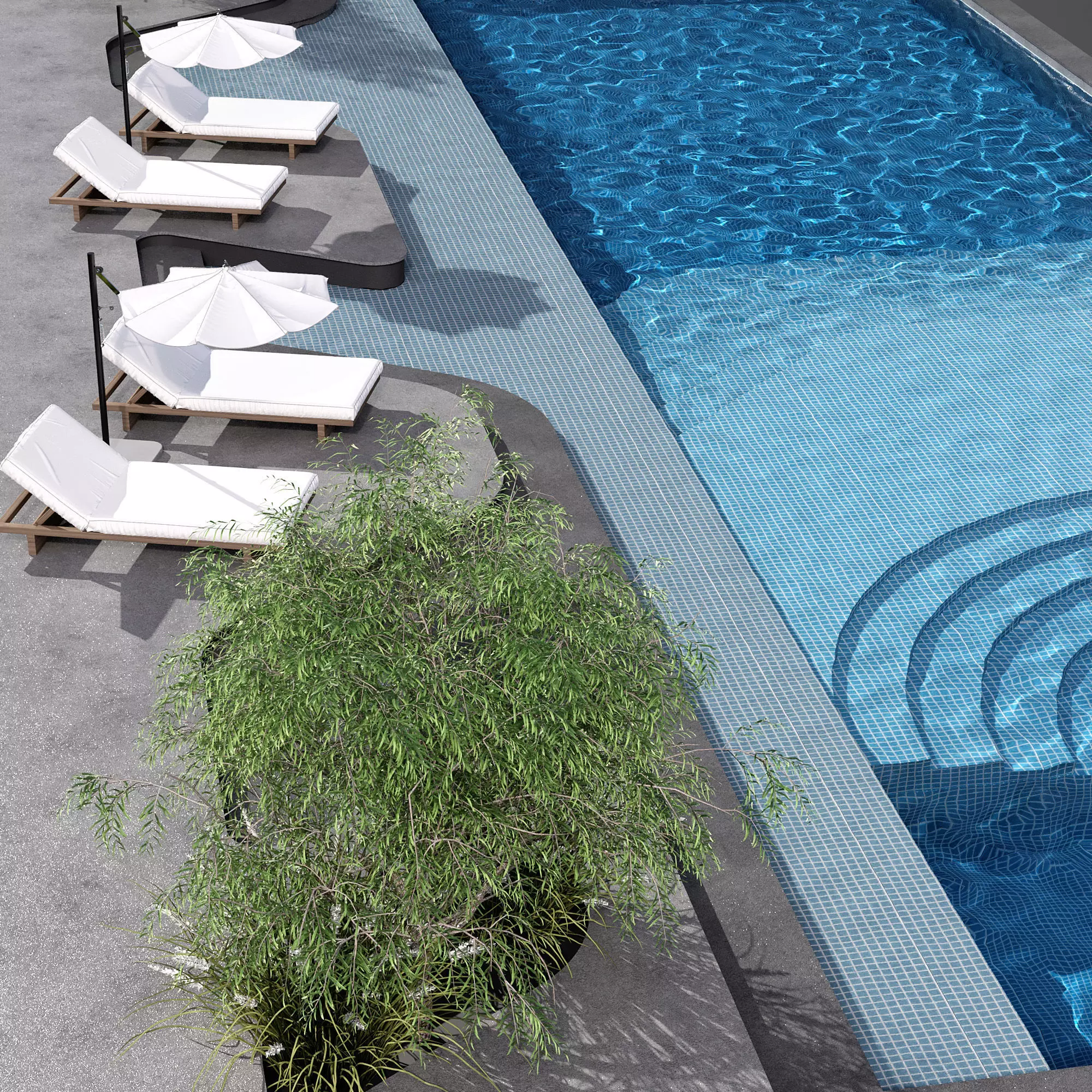SWIMMING POOL NO115 A 3D model_8