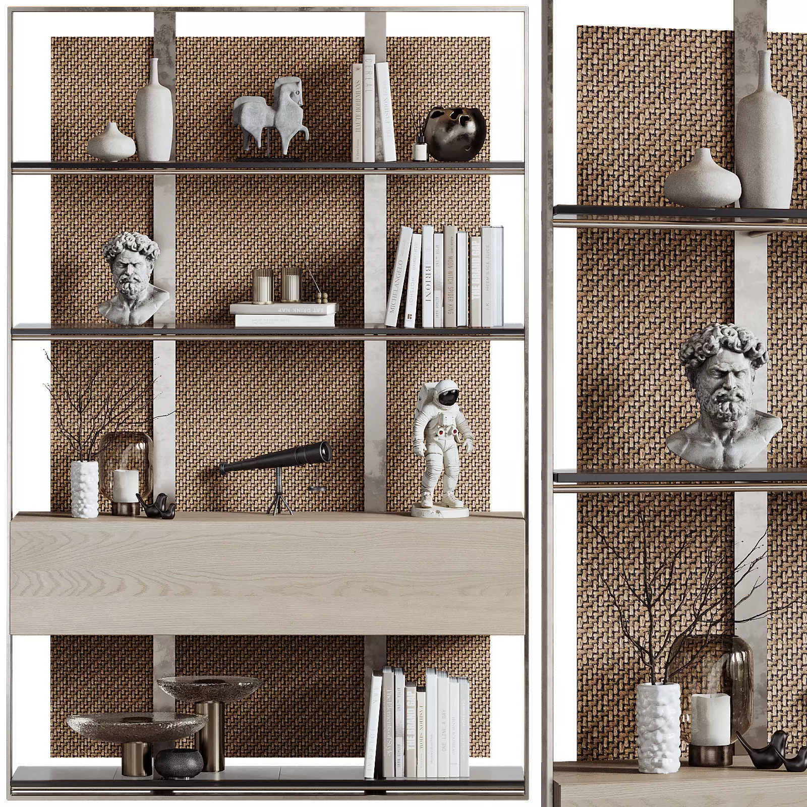 Shelves Decorative - Rack Set 25 3D model_0