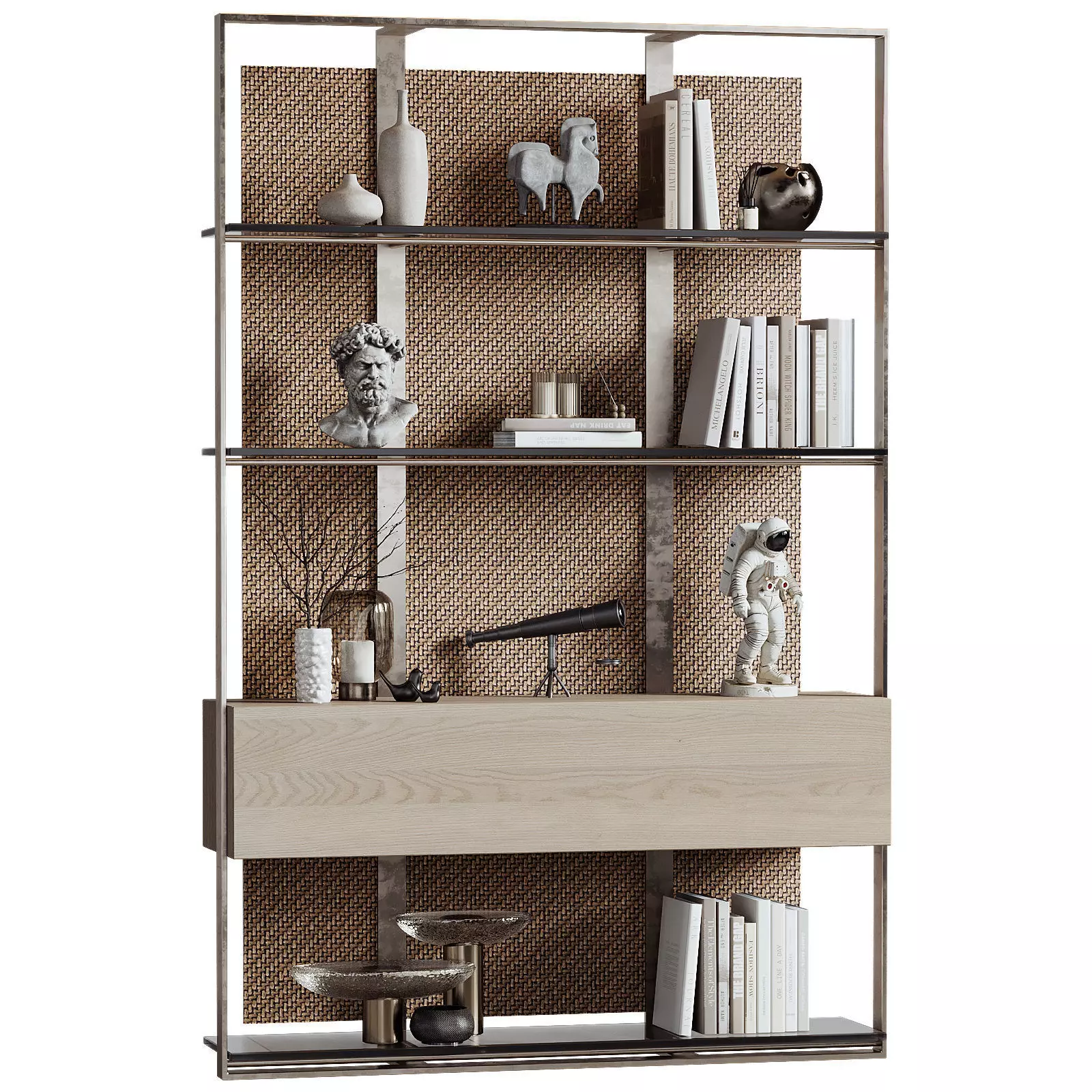 Shelves Decorative - Rack Set 25 3D model_2