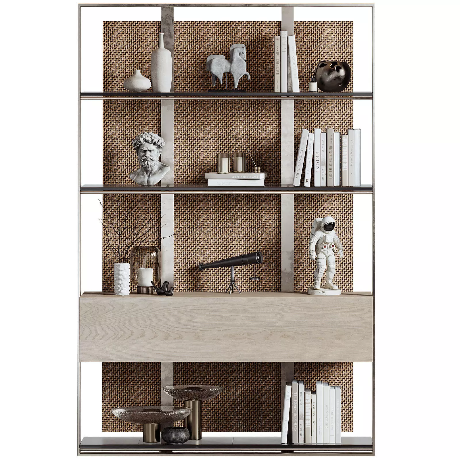 Shelves Decorative - Rack Set 25 3D model_1