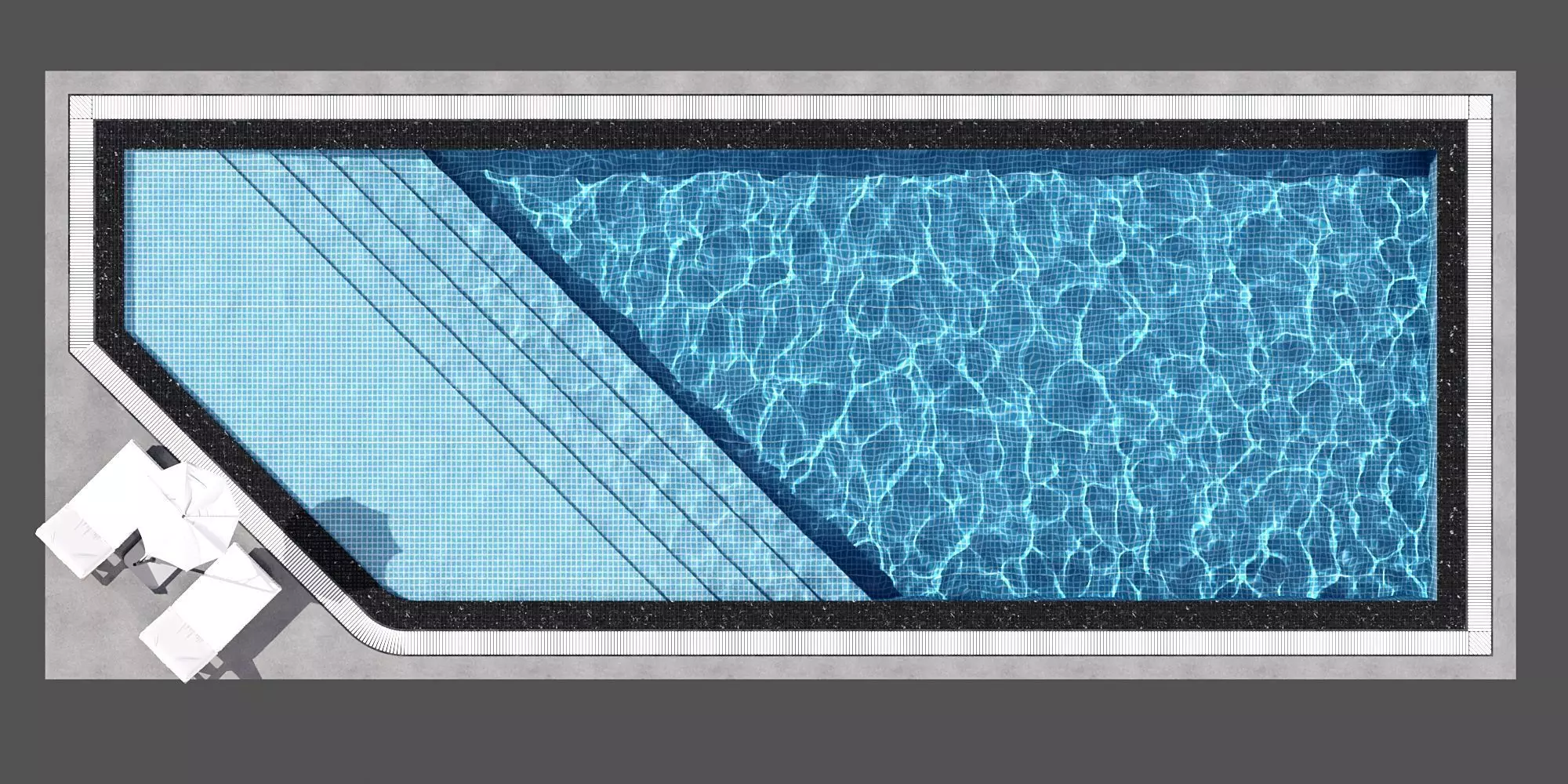 SWIMMING POOL NO114  A 3D model_3