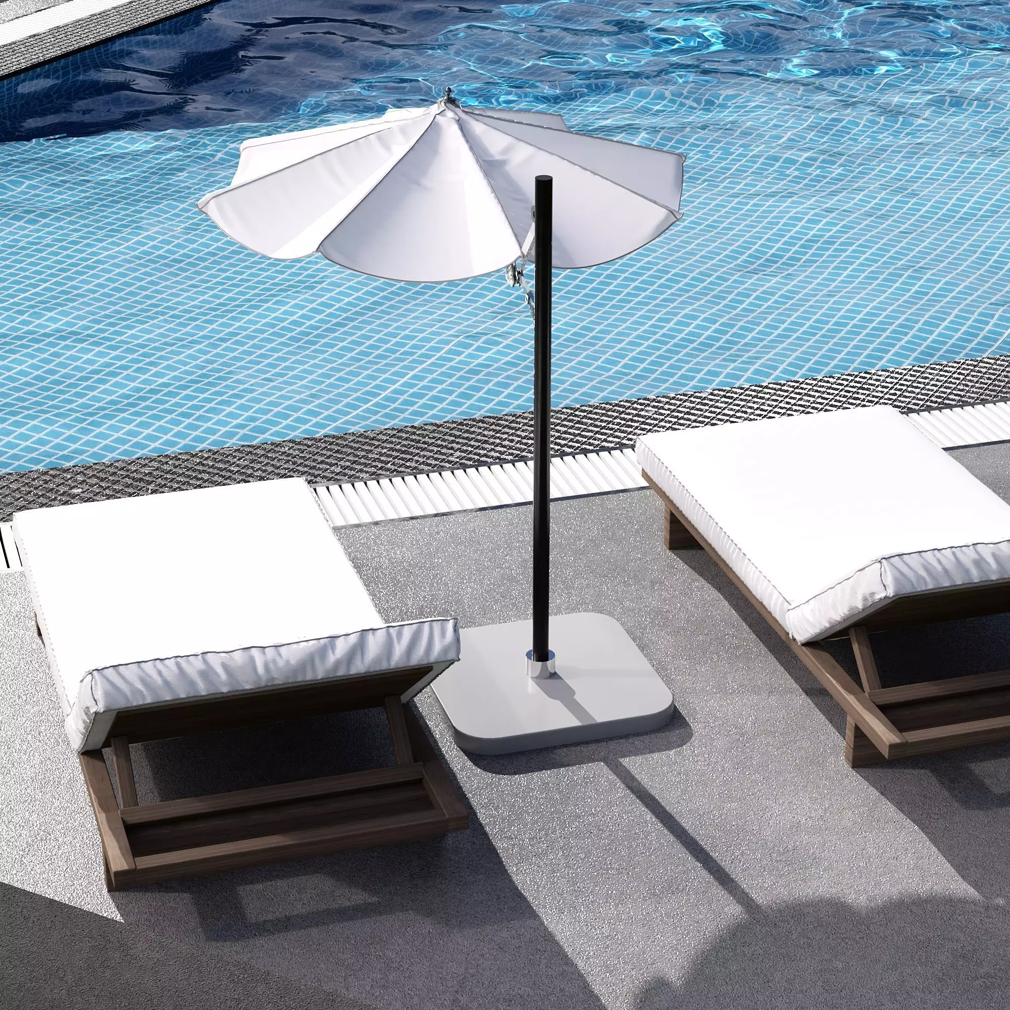 SWIMMING POOL NO114  A 3D model_2