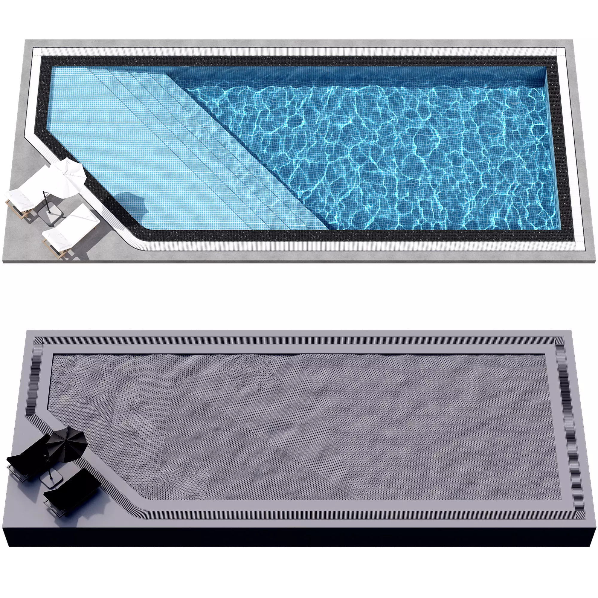 SWIMMING POOL NO114  A 3D model_8