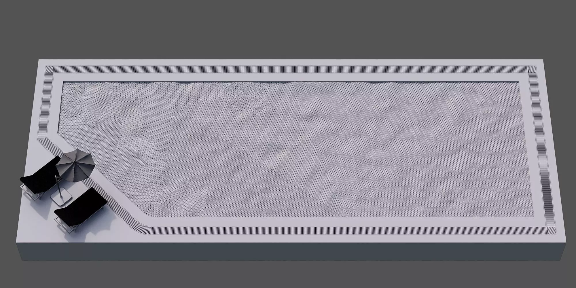 SWIMMING POOL NO114  A 3D model_9