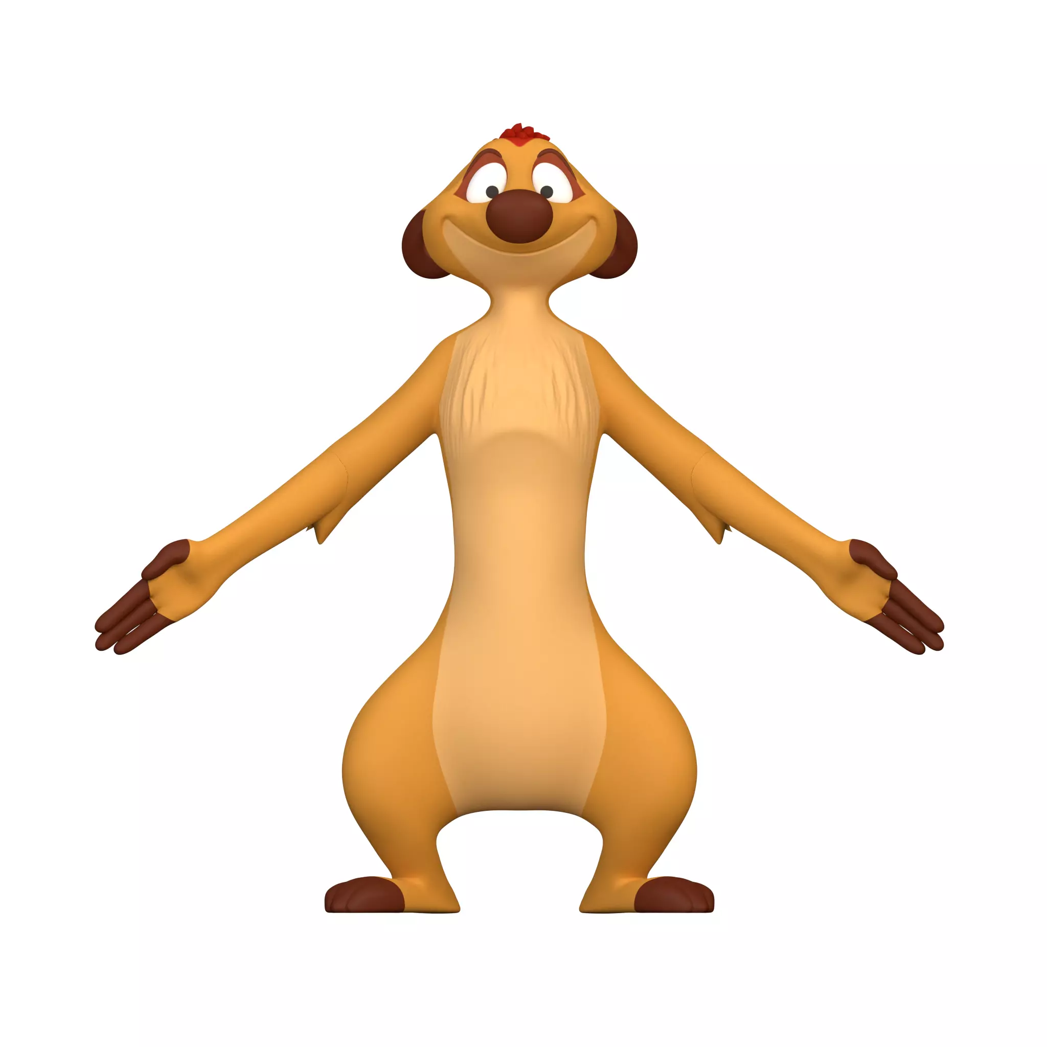 Timon The Lion King 3D print model_3