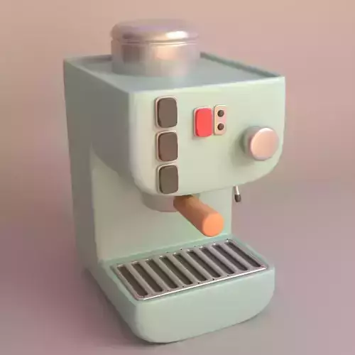 Retro Coffee Machine