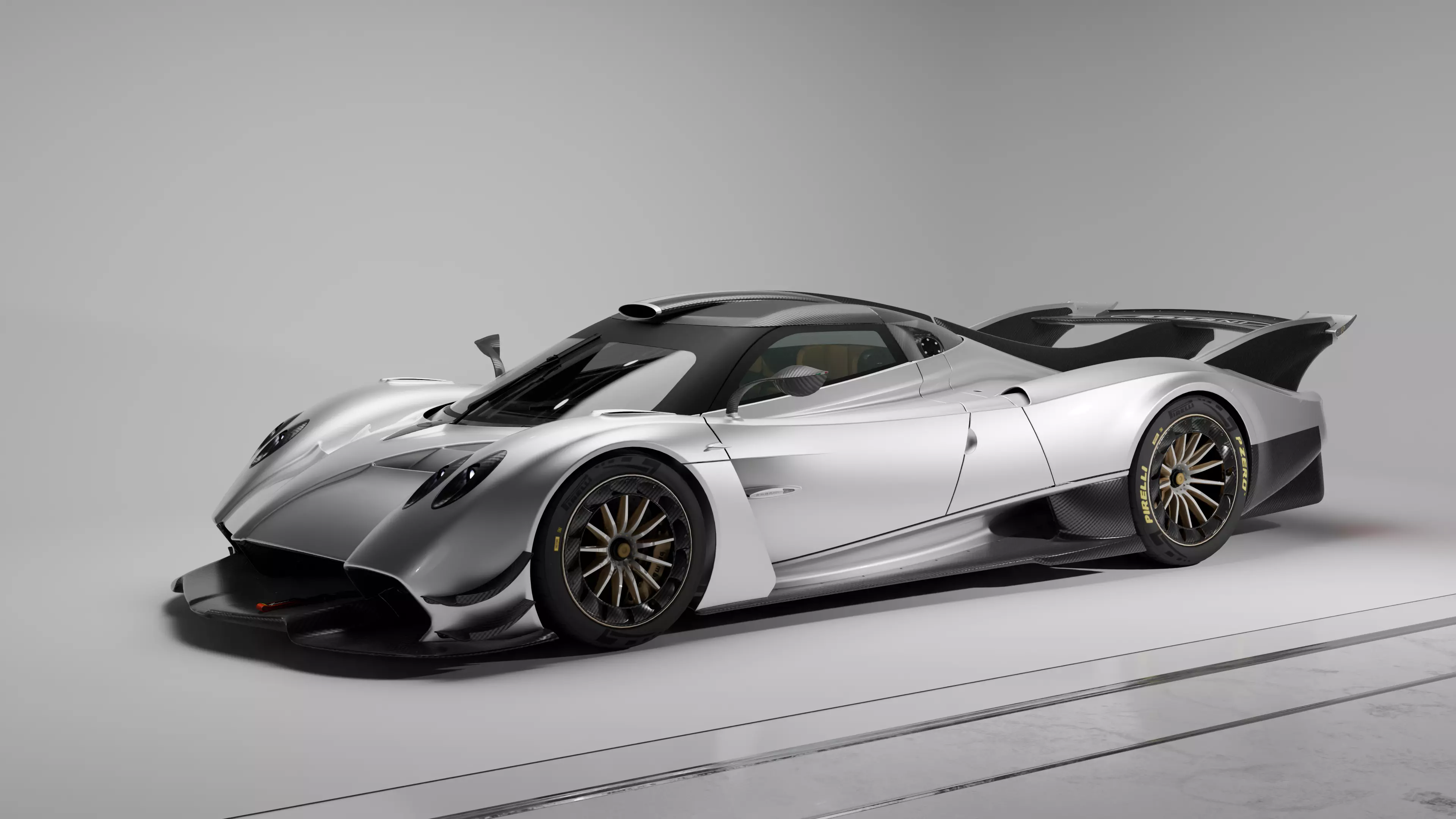 Pagani Huayra R Evo Roadster Low-poly 3D model_0