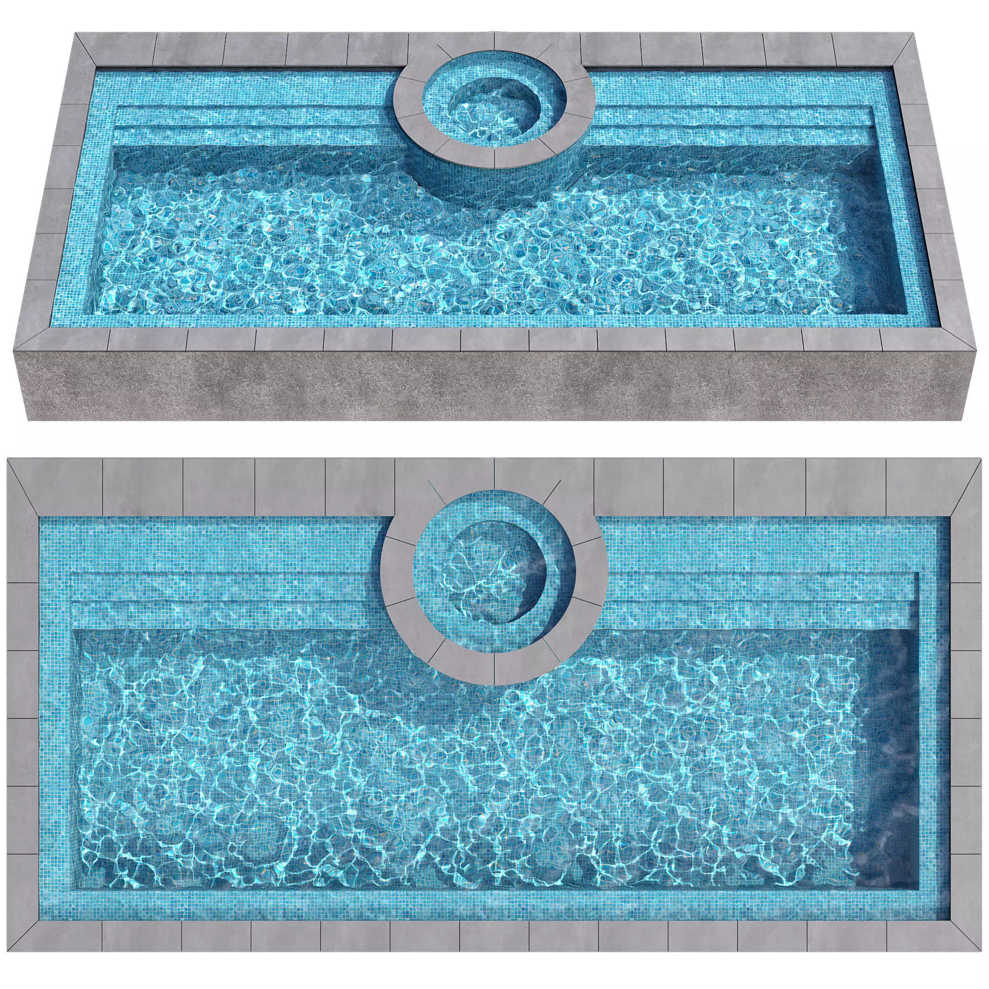 SWIMMING POOL NO112 A 3D model_1