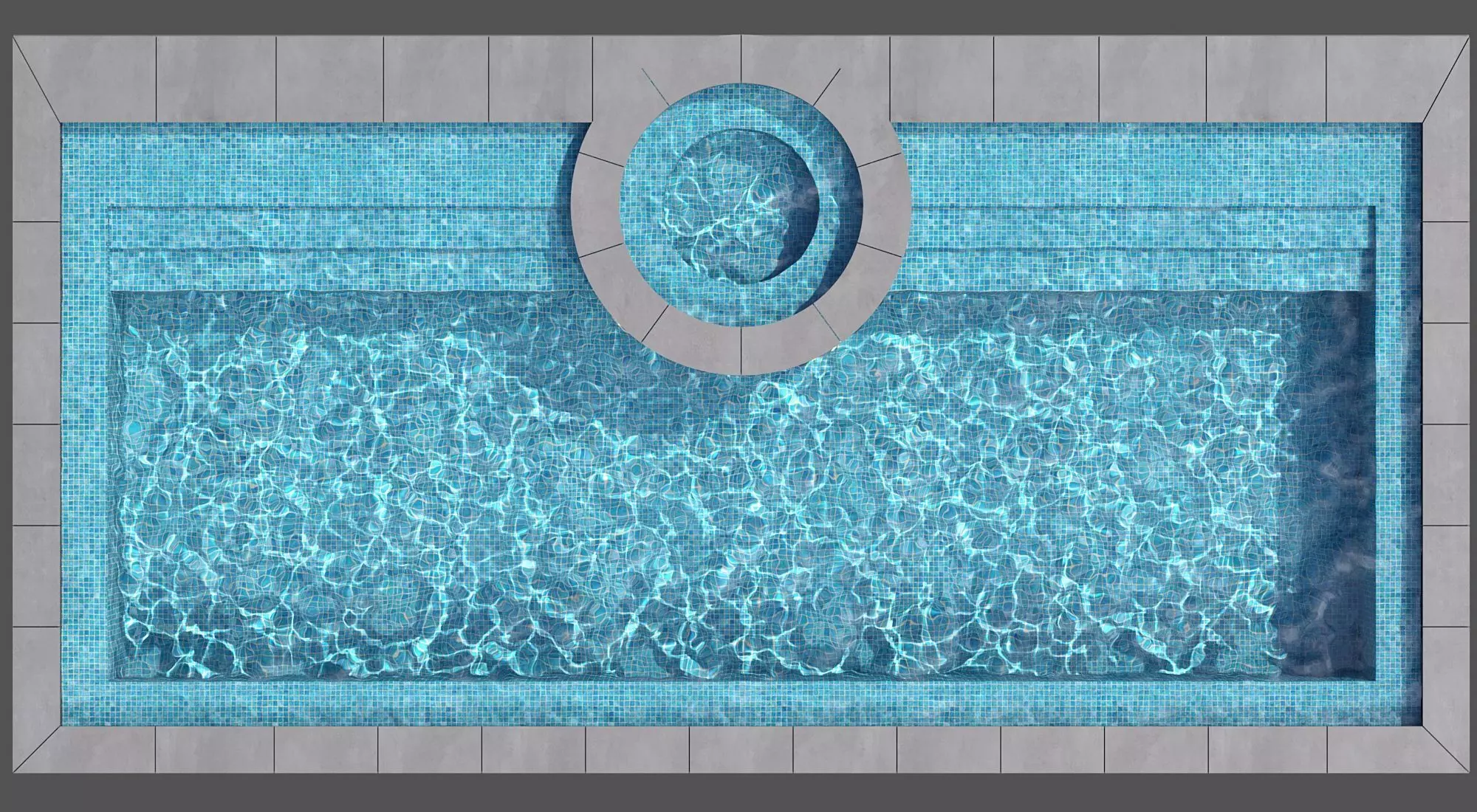 SWIMMING POOL NO112 A 3D model_3