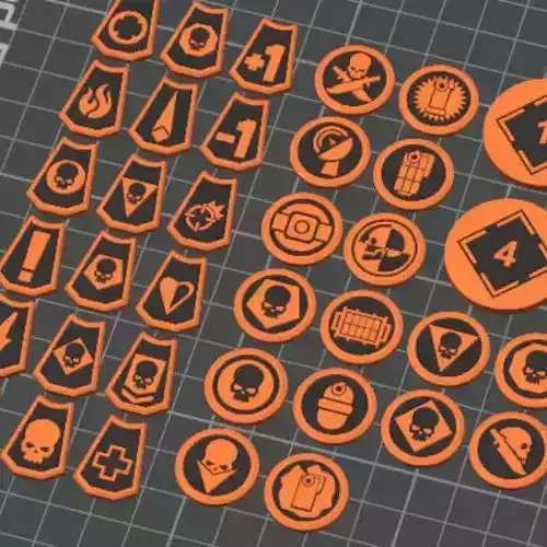 3D Printable Kill Team Tokens