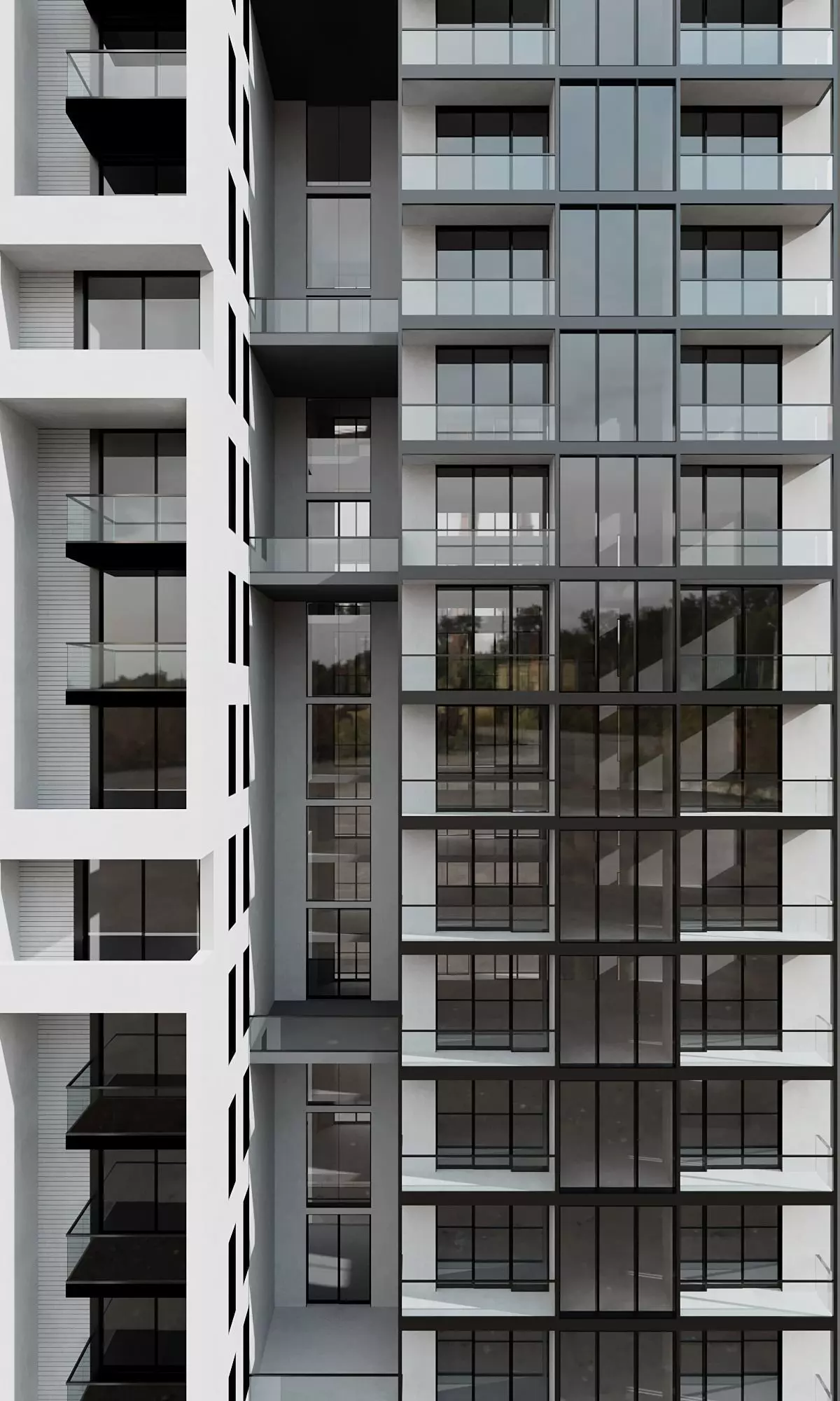 RESIDENTIAL BUILDING NO99 A 3D model_4