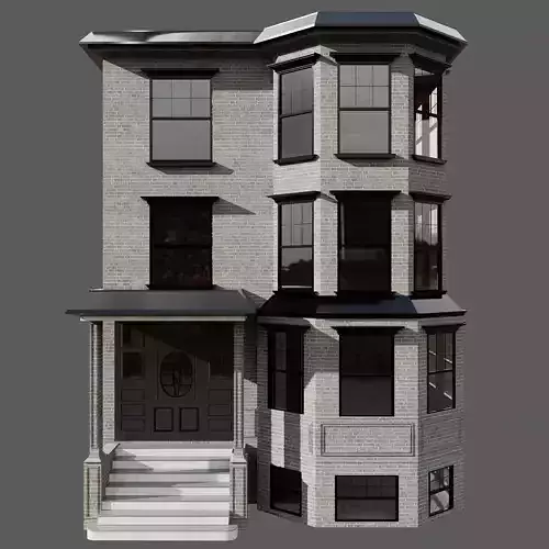 RESIDENTIAL BUILDING NO97 A 3D model 5
