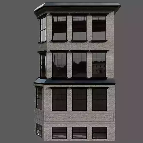 RESIDENTIAL BUILDING NO97 A 3D model 6