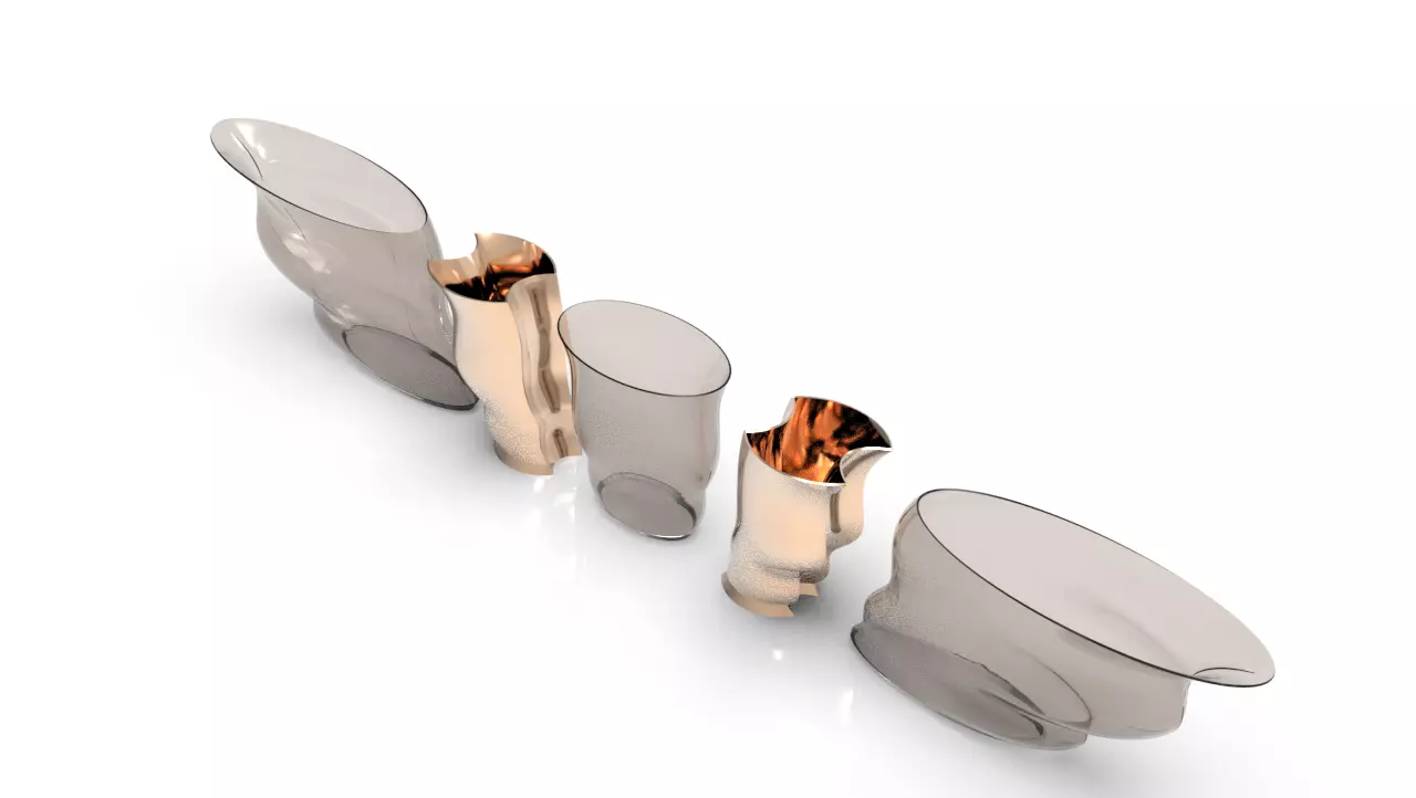 vaso models design vase 3D print model_8