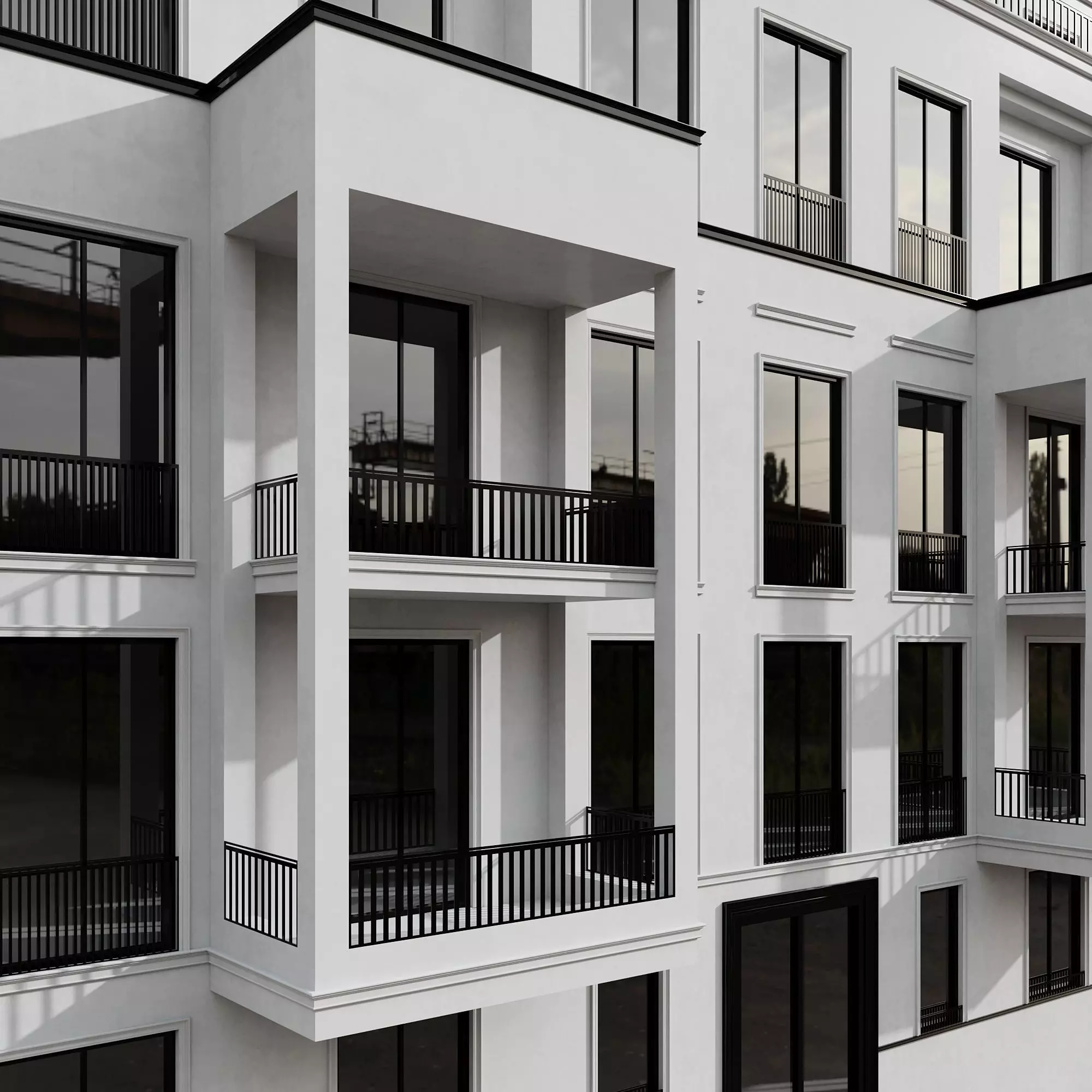 RESIDENTIAL BUILDING NO96 A 3D model_9