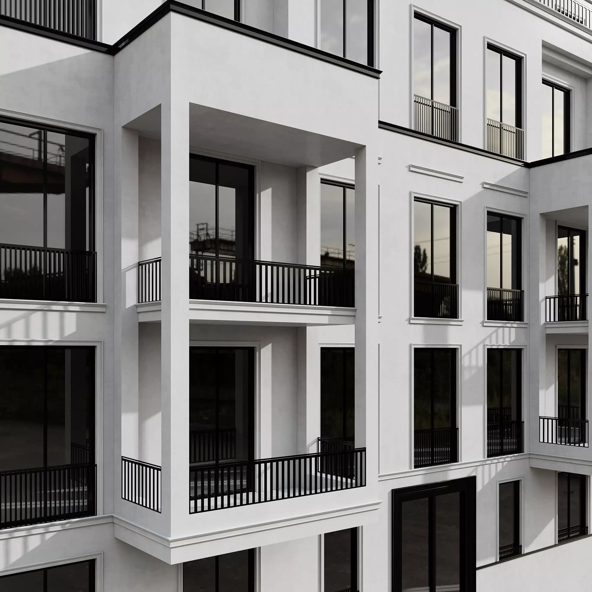 RESIDENTIAL BUILDING NO96 A 3D model_11