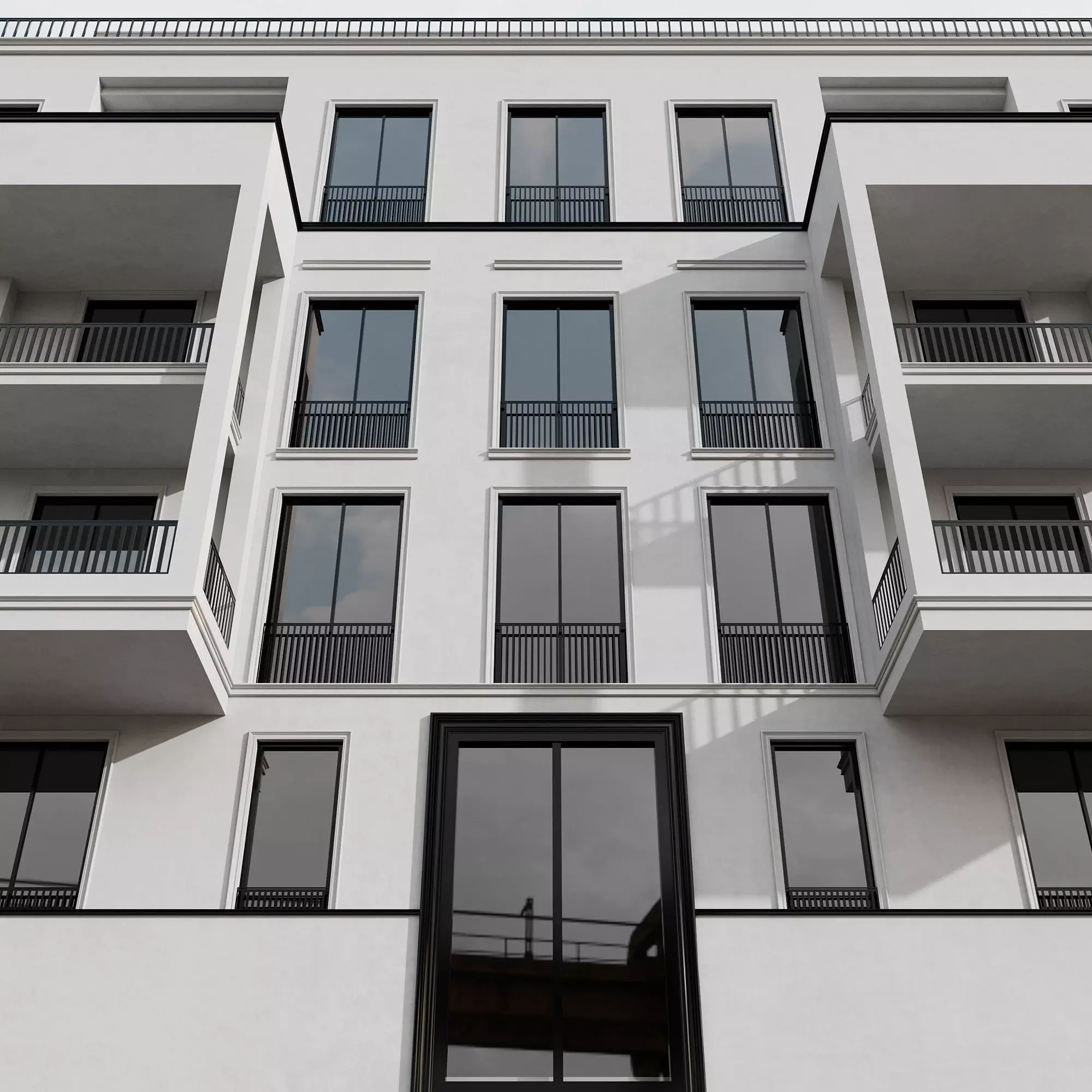 RESIDENTIAL BUILDING NO96 A 3D model_10