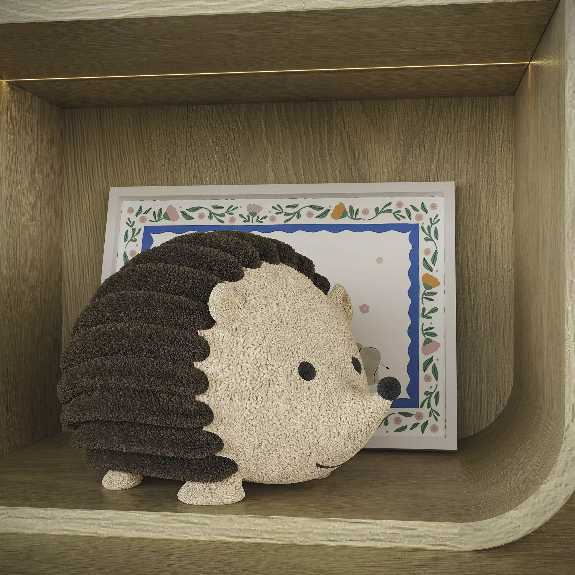 Childrens furniture with toys and decor 02 3D model_2