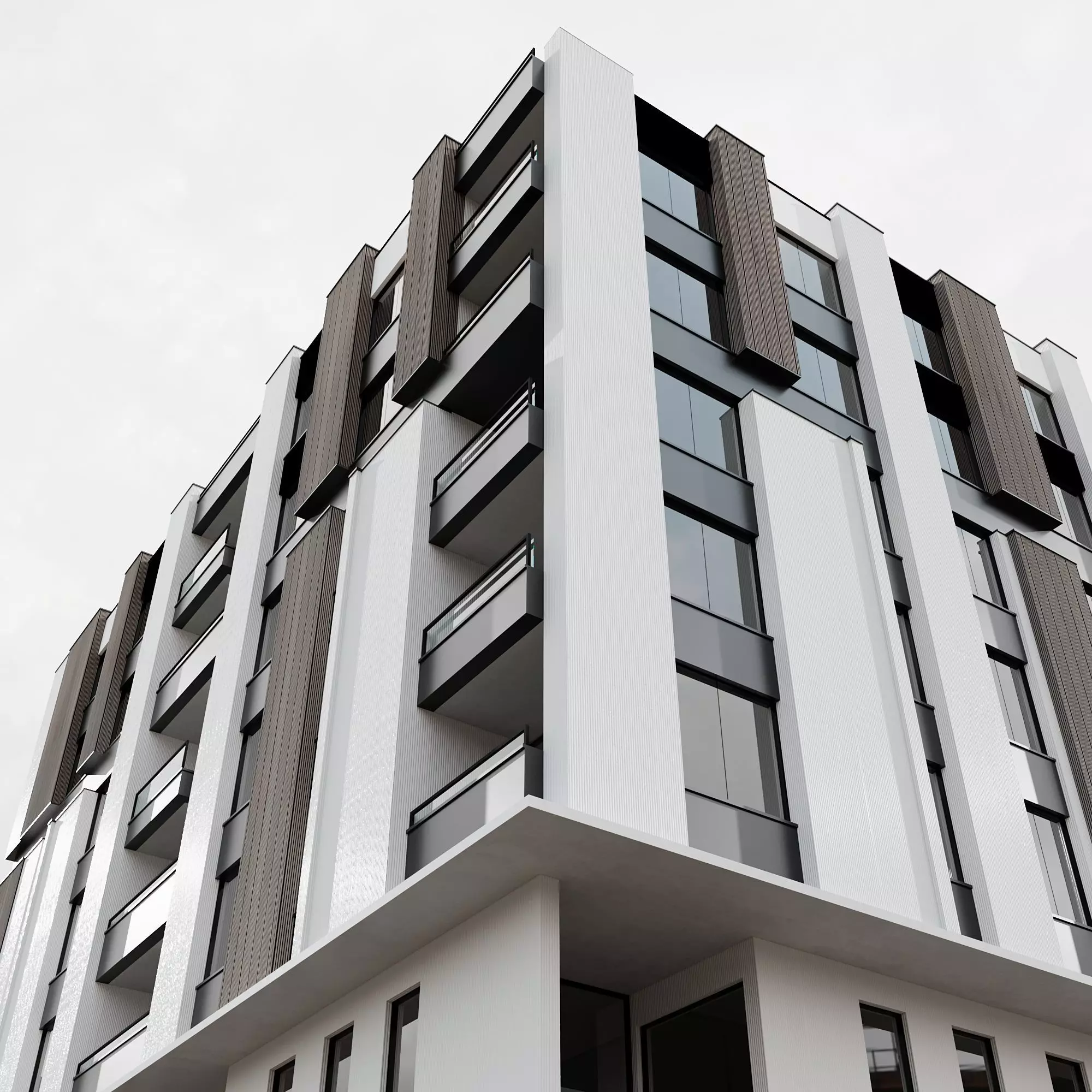 RESIDENTIAL BUILDING NO102 A 3D model_1